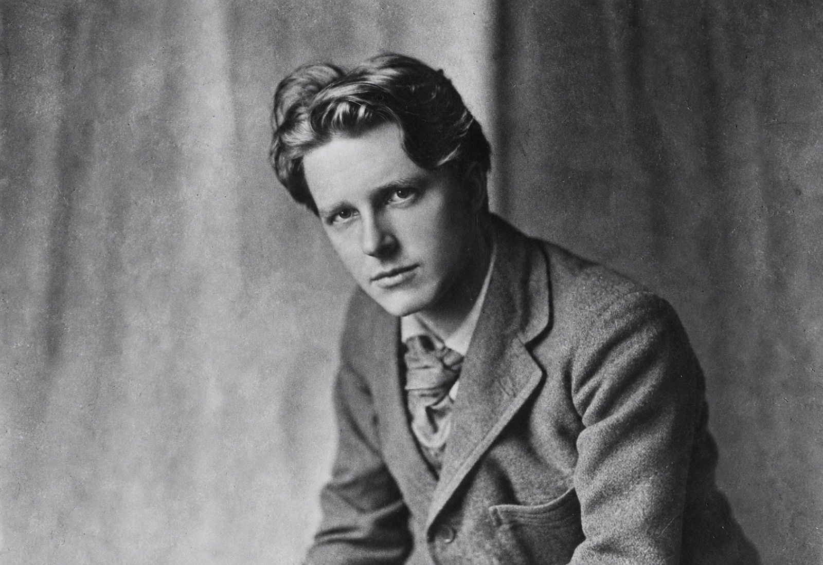 L’astro della poesia inglese: Rupert Brooke in due ritratti italiani